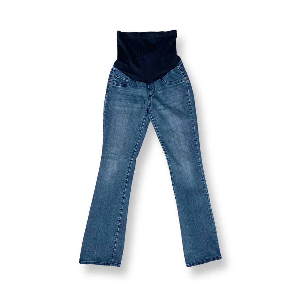 Indigo Blue Straight Leg Maternity Jeans - Size S